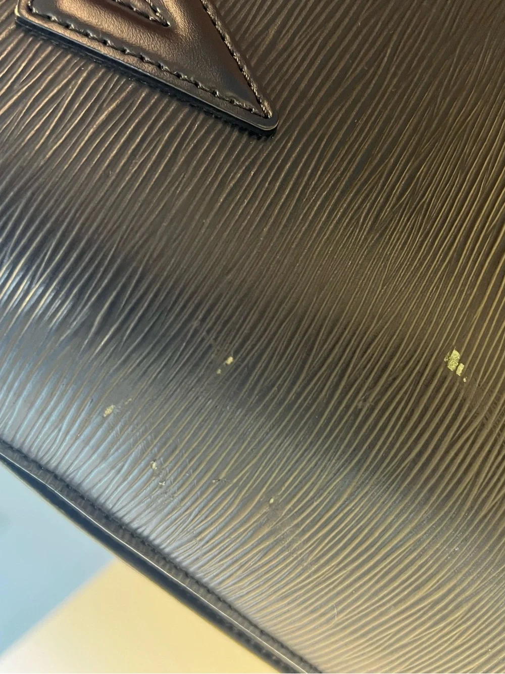 Louis Vuitton Black Epi Lussac Tote